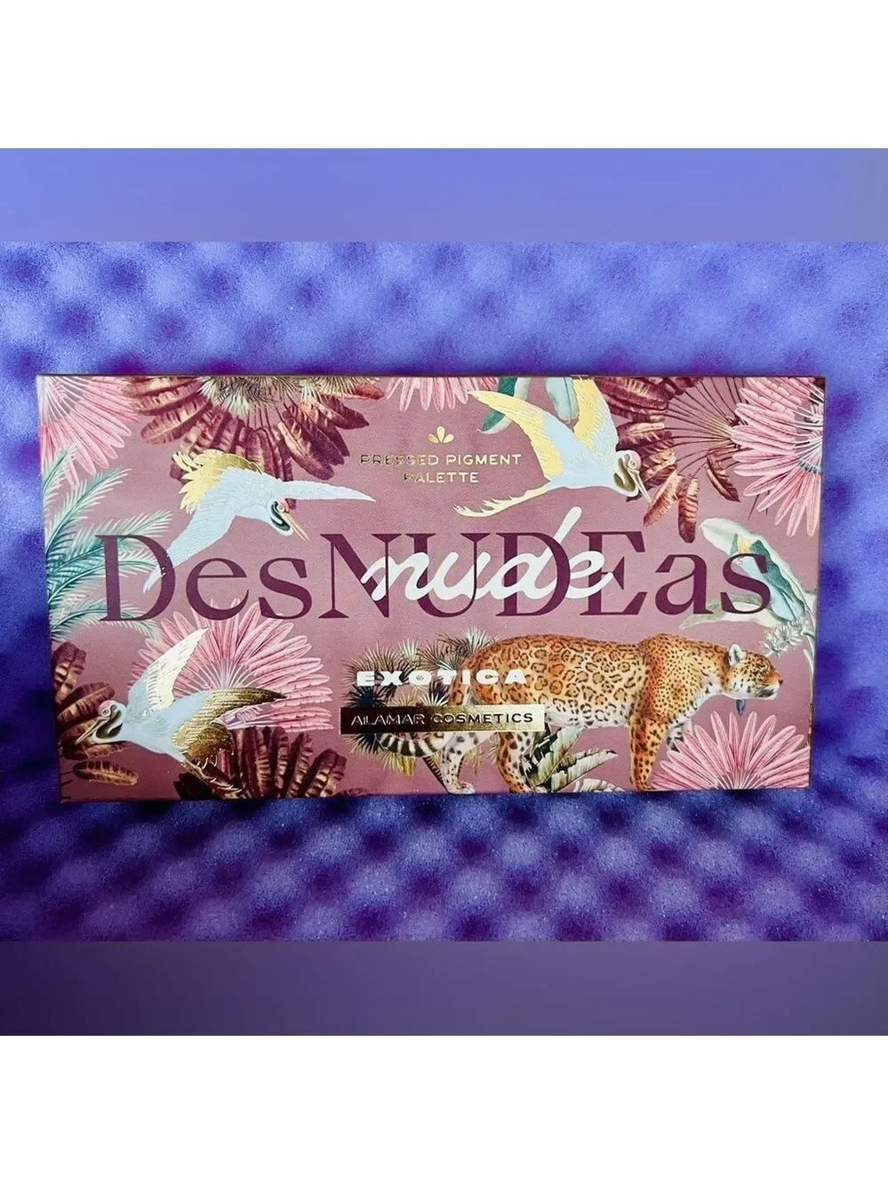 ALAMAR COSMETICS DesNudeAs Exotica Eyeshadow Pressed Pigment Palette 8 Shades